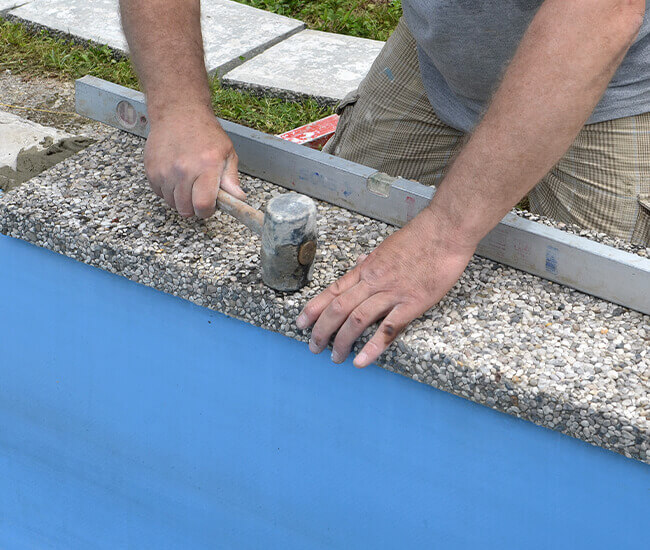 étapes et types de travaux A2D Piscines